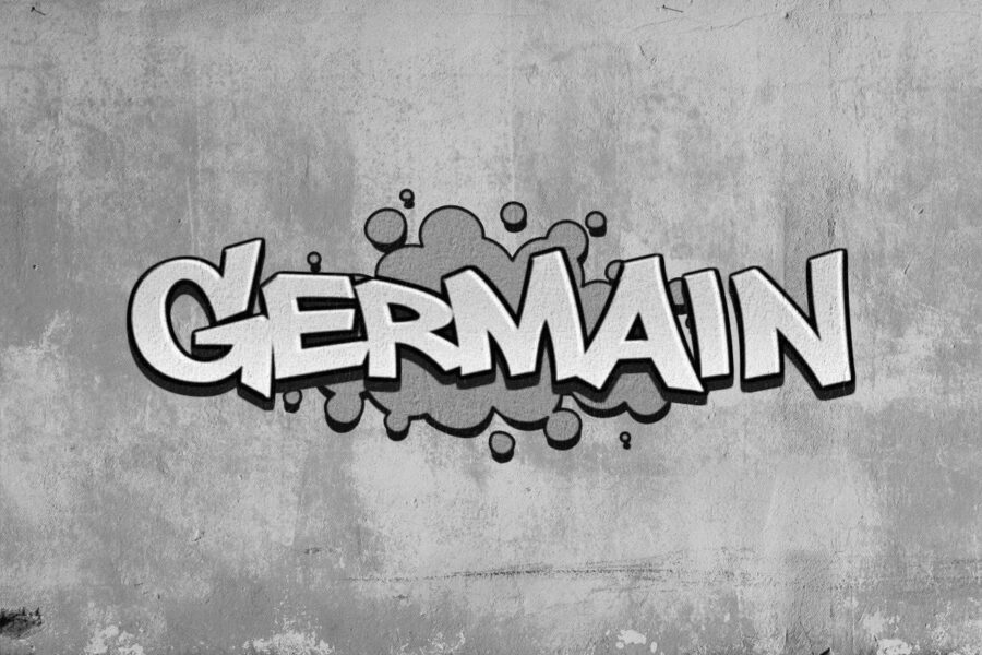 logo grafiti agence germain