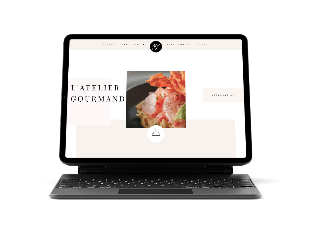 site web restaurant gastronomique