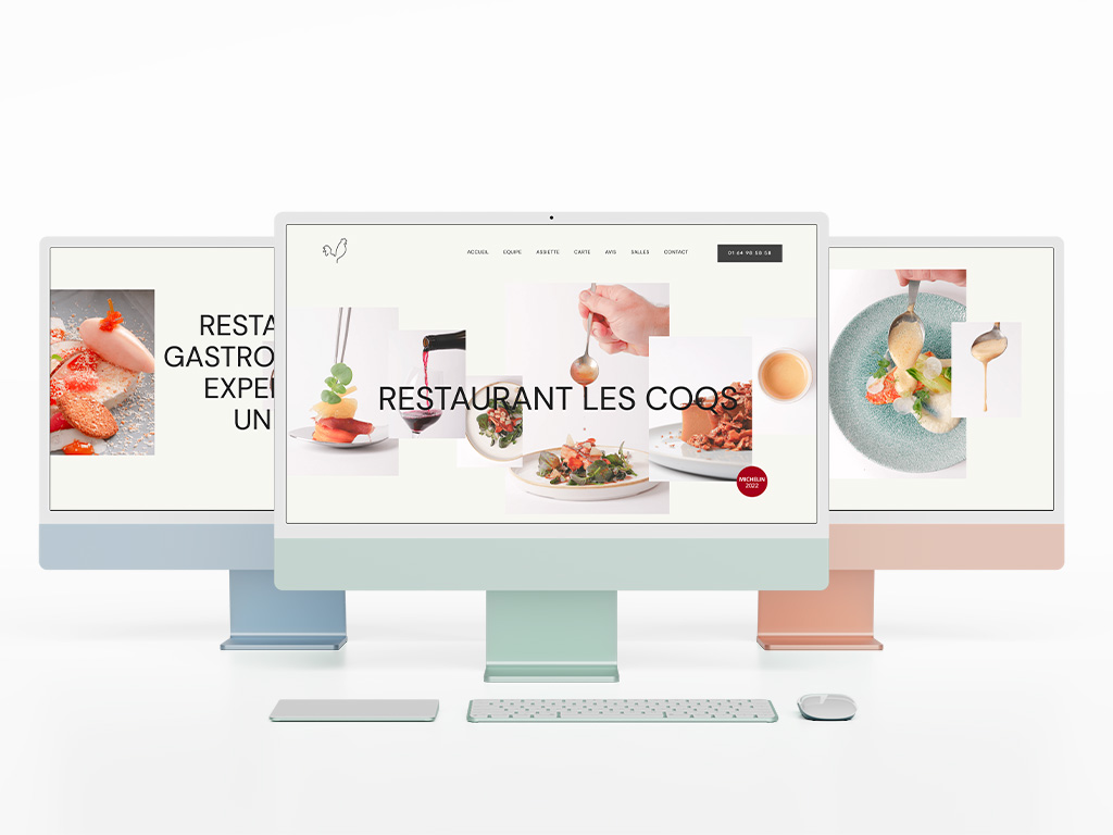 site web restaurant